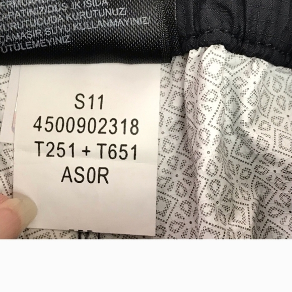 The North face black snow ski rain lightweight pants size small - Picture 4 of 8